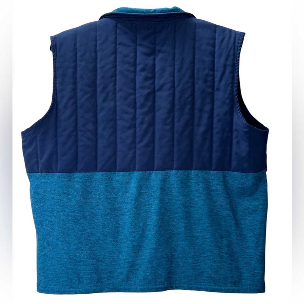 Land’s End Men’s Insulated Full Zip Vest Lightweight Golf Blue Size XL 46-48 - Picture 3 of 11
